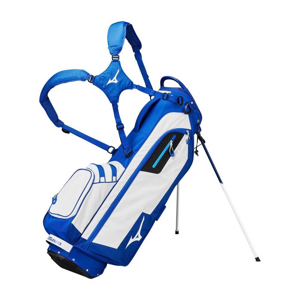 Panske Batoh Mizuno BR-D3 Stand Modre/Biele Vypredaj OQHE16027